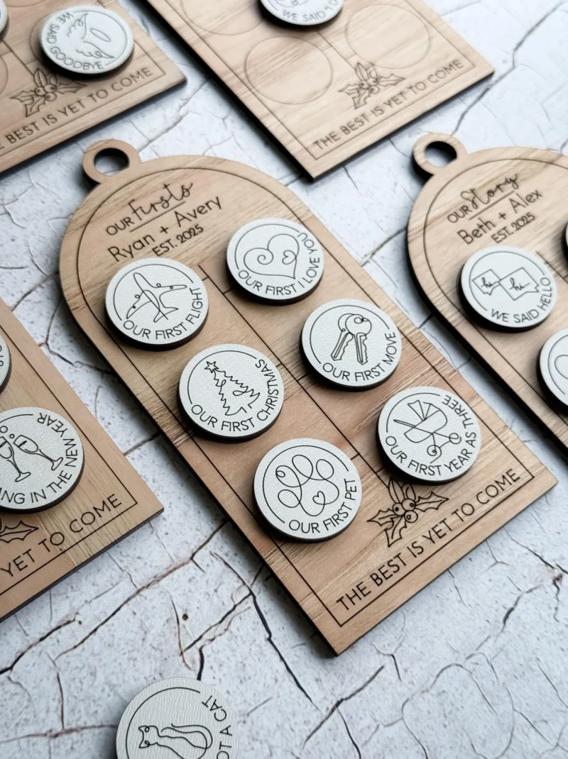 Our Story Ornament Set