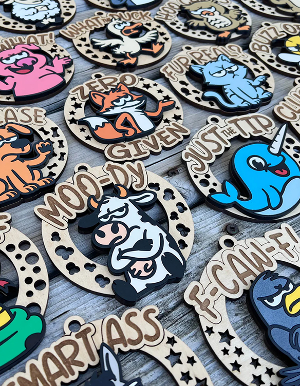 Cheeky Ornaments - Countdown